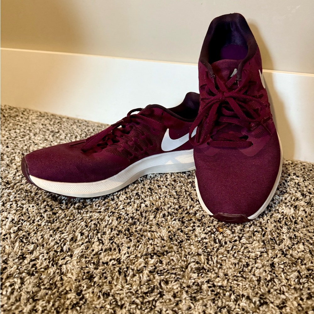 Nike Maroon Athletic Shoes